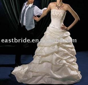 2008 hotsale wedding dress wedding gown (2008 hotsale robe de mariée mariage robe)