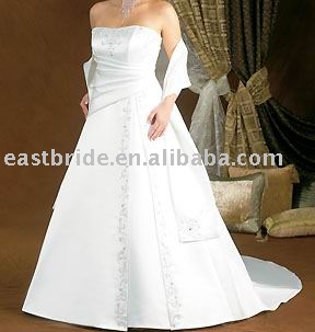 2008 wedding dress, wedding gown (2008 Brautkleid Hochzeitskleid)