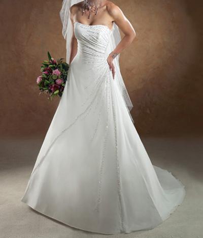 Wedding dress MS 1015 (Robe de mariée MS 1015)