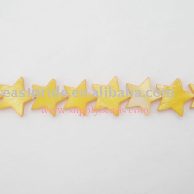 star shaped shell beads(SHBD026-03) (в форме звезды бисером оболочки (SHBD026-03))