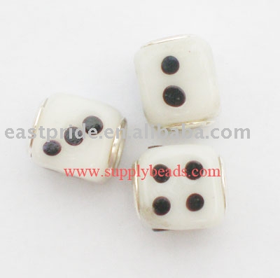 Glass pandora beads(LWBD040) (Pandora Perles de verre (LWBD040))