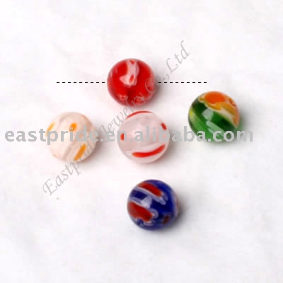 Round Millefiori Beads(MFBD003) (Круглые Millefiori бусы (MFBD003))