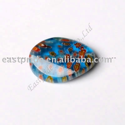 Oval Millefiori Beads(MFBD031-02)