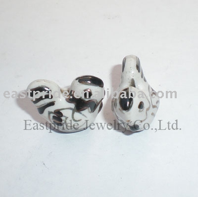 Ceramic zodiac animal beads (CMBD124-10) (Keramik Sternzeichen Tier Perlen (CMBD124-10))