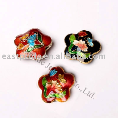 flower shaped cloisonne beads(CB004) (Blume geformt Cloisonne Perlen (CB004))