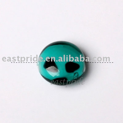 coin shaped lampwork beads(LWBD030-05) (Монета бусины в форме Lampwork (LWBD030-05))