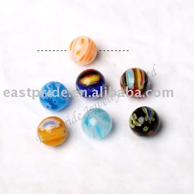 Round Millefiori Beads(MFBD004) (Круглые Millefiori бусы (MFBD004))