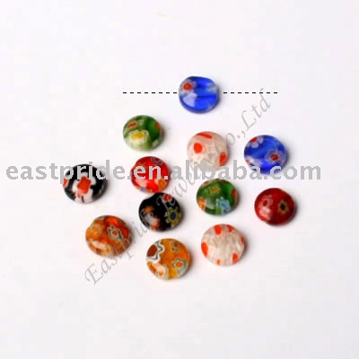 coin shaped millefiori beads (MFBD017) (Монета форме millefiori бисером (MFBD017))