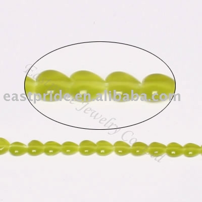 heart beads(CEBD016-04) (Glasperlen (CEBD016-04))