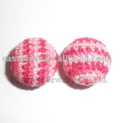 Crochet beads/cotton beads/fashion beads/jewelry beads(CCBD003-04) (Crochet Perlen / Baumwolle beads / Perlen Mode / Schmuck Perlen (CCBD003-04))