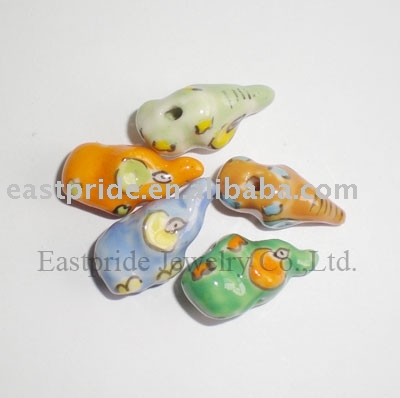 Elephant ceramic beads(CMBD088)