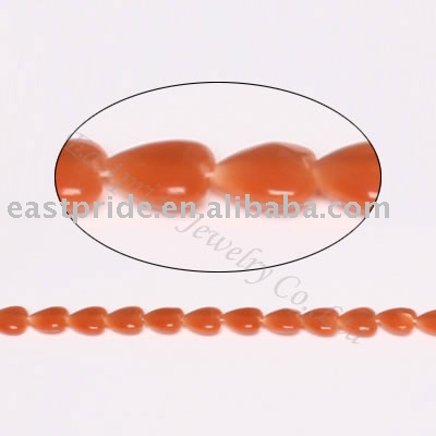heart beads(CEBD017-03) (Glasperlen (CEBD017-03))
