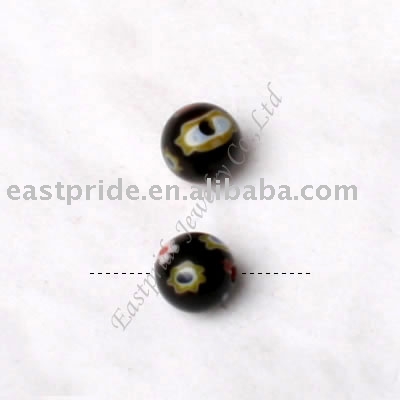 Round Millefiori Beads(MFBD002-04) (Round Millefiori Beads (MFBD002-04))