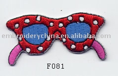 Embroidered Fashion Sunglass Patch (Embroidered Fashion Sunglass Patch)