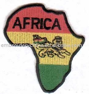 Embroidered fashion flag patch (Embroidered fashion flag patch)