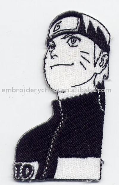 Embroidery Cartoon Girl Patch (Embroidery Cartoon Girl Patch)