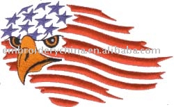 Embroidered Eagle For Wearing Decoration (Embroidered Eagle For Wearing Decoration)