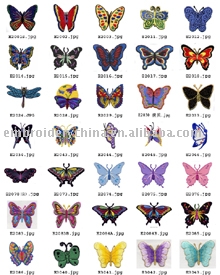 Embroidery Butterfly Series Patch For Wearing Clothes (Embroidery Butterfly Series Patch For Wearing Clothes)