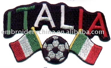 Embroider flag patch for World Cup (Embroider flag patch for World Cup)