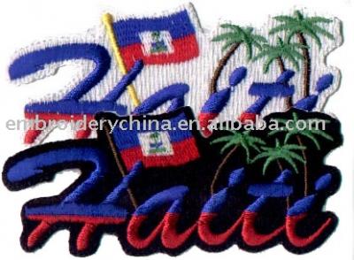 embroidered letter patches for garments (embroidered letter patches for garments)