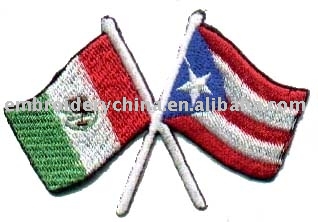 Crossed Flag Patch (Crossed Flag Patch)