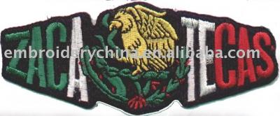 National Flag patch for Wearing Apparel (National Flag patch for Wearing Apparel)
