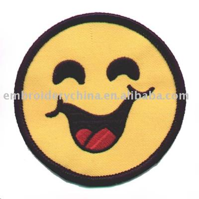 Embroidery Happy Face For Promotional Gifts (Embroidery Happy Face For Promotional Gifts)