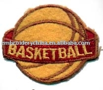 embroidered sport patch for hat/cap (embroidered sport patch for hat/cap)