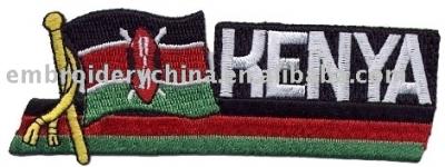 wave to and fro flag patch (wave to and fro flag patch)