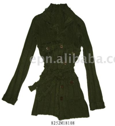 Branded Ladies` Knitted Coat (Branded Ladies` Knitted Coat)