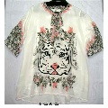 Authentic Short Sleeve Blouse Of Ladies (Authentic manches courtes Chemise de Dames)