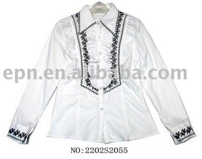 Famous Branded Women`s White Shirt (Известный Фирменная Женская белая рубашка)