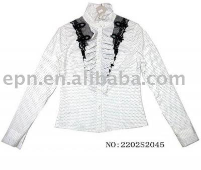 Women `s weiße Bluse (Women `s weiße Bluse)