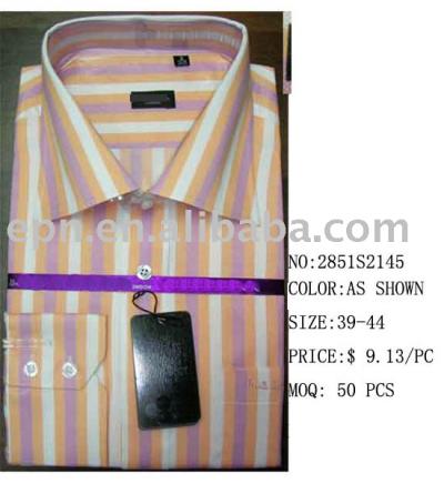 Men`s Latest Dress Shirt, Cotton Shirt (MEN `S Последний рубашка, хлопчатобумажную рубашку)