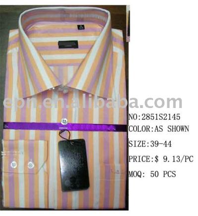 Men`s Latest Dress Shirt, Cotton Shirt (Men `s Latest Dress shirt, chemise de coton)