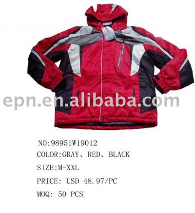 Fashion men`s ski clothes