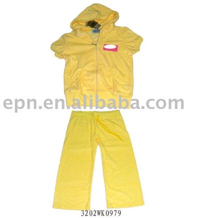 Women`s Original Branded Suit, Velour Suit (Women`s Original Branded Suit, Velour Suit)