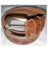 branded leather belt (ceinture en cuir de marque)