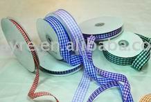 gingham ribbons