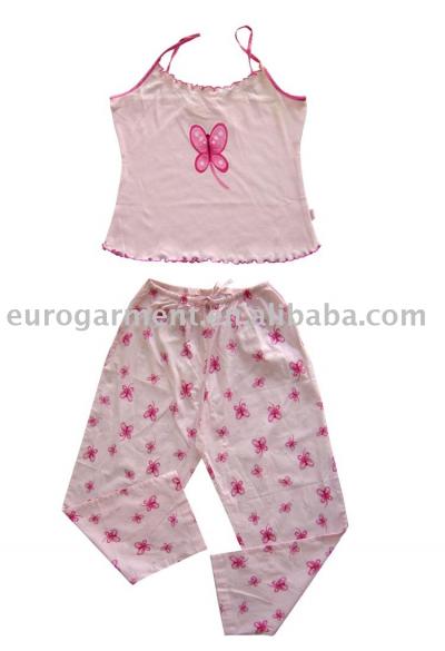 girls pyjama set (girls pyjama set)