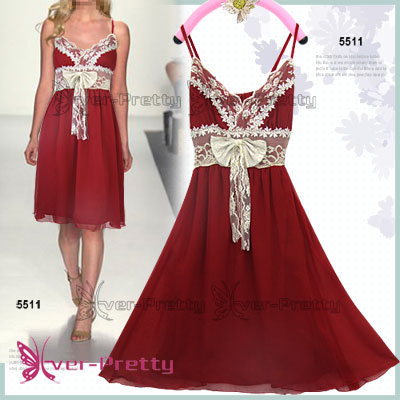 Chic Empire Waist Cocktail Dress He-09175 (Chic Empire Waist Cocktail Dress He-09175)