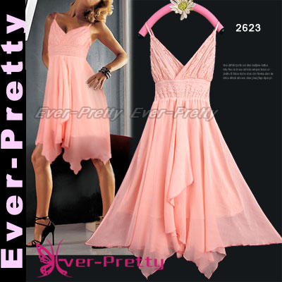 Sexy Glorious Pink Cocktail Dress Hf-02623 (Sexy Glorious Pink Cocktail Dress Hf-02623)
