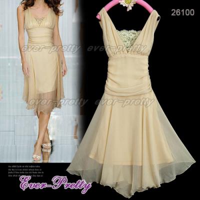 Sexy Low Cut Ruched Empire Waist Cocktail Dress Hf-26100 (Sexy Low Cut Ruched Empire Waist Cocktail Dress Hf-26100)