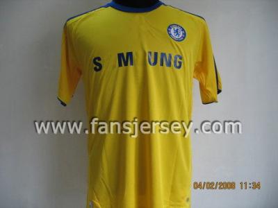 No.1 Supplier--08/09 season #8 Lampard Chelsea Away jersey, soccer jersey
