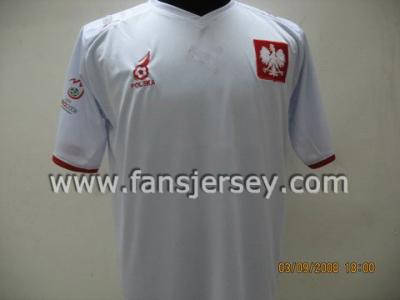 No.1 Supplier--2008 Euro Cup Poland Home Soccer Jerseys