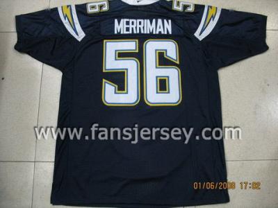 No.1 Supplier--Rugby Football Jersey Chargers Darkblue #56 MERRIMAN (No.1 Supplier--Rugby Football Jersey Chargers Darkblue #56 MERRIMAN)