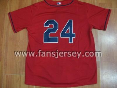 (No.1 Supplier)Boston Red Sox Manny Ramirez # 24 Jersey size 52 Red ((  1 Поставщик) Бостон Ред Сокс Мэнни Рамирес # 24 джерси размером 52 красный)