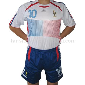 06/08 France Away National Jersey (06/08 Франция гостей Национального джерси)