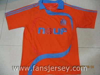 07/08 NEW SEASON Olympique Marseilles AWAY Jersey (no. 1 Supplier Of Soccer Jers (NOUVELLE SAISON 07/08 Olympique Marseille Away Jersey (n ° 1 des fournisseurs d)
