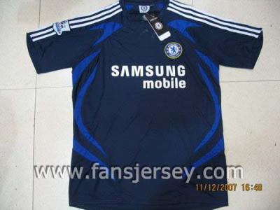 07/08 NEW SEASON DARK BLUE CHELSEA AWAY Jersey (no. 1 Supplier Of Soccer Jerseys (НОВЫЙ СЕЗОН 07/08 СИНИЙ ЧЕЛСИ Away Jersey (  1 Поставщик Футбол Трикотажные)